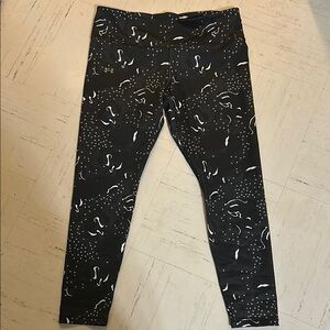 Under Armour Black Patterned Leggings